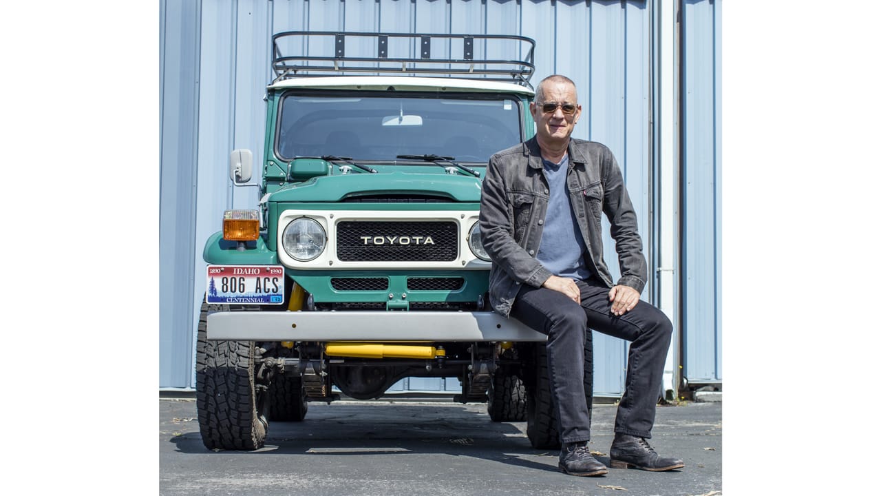 You should definitely buy Tom Hanks’ glorious Toyota FJ40 Top Gear
